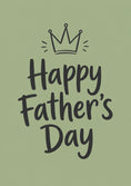 Load image into Gallery viewer, Fathers Day - Personalised Card — with punch holes