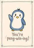 Load image into Gallery viewer, Thinking Of You - Personalised Card — with punch holes