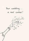 Load image into Gallery viewer, Wedding - Personalised Card — with punch holes