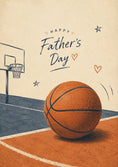 Load image into Gallery viewer, Fathers Day - Personalised Card — with punch holes