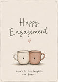 Load image into Gallery viewer, Engagement - Personalised Card — with punch holes