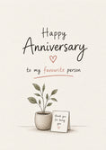 Load image into Gallery viewer, Anniversary - Personalised Card