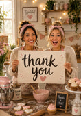 Load image into Gallery viewer, Thank You - Personalised Card