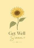 Load image into Gallery viewer, Get Well - Personalised Card — with punch holes