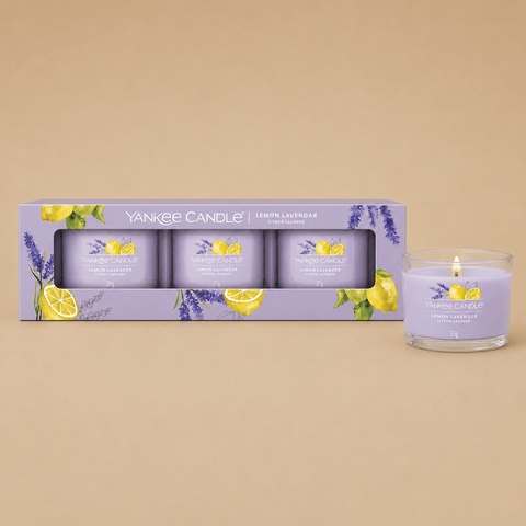 Yankee Candle 3pc Set - Lemon Lavender