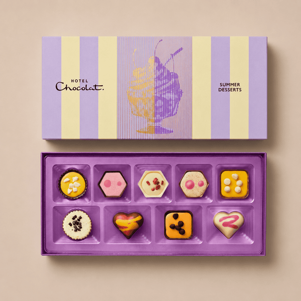 Hotel Chocolat 9-Piece Summer Desserts Chocolate Box