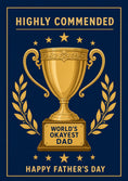Load image into Gallery viewer, Fathers Day - Personalised Card — with punch holes