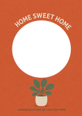 Load image into Gallery viewer, New Home - Personalised Card — with punch holes