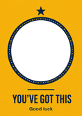Load image into Gallery viewer, Exams - Personalised Card — with punch holes