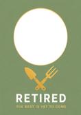 Load image into Gallery viewer, Retirement - Personalised Card — with punch holes
