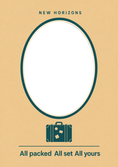 Load image into Gallery viewer, Leaving - Personalised Card — with punch holes