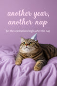 Load image into Gallery viewer, Birthday - Personalised Card — with punch holes