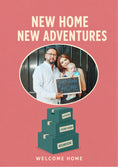 Load image into Gallery viewer, New Home - Personalised Card