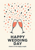 Load image into Gallery viewer, Wedding - Personalised Card — with punch holes