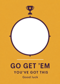 Load image into Gallery viewer, Exams - Personalised Card — with punch holes