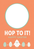 Load image into Gallery viewer, Easter - Personalised Card — with punch holes