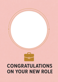Load image into Gallery viewer, New Job - Personalised Card — with punch holes