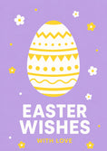 Load image into Gallery viewer, Easter - Personalised Card — with punch holes