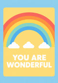 Load image into Gallery viewer, Send A Smile - Personalised Card — with punch holes