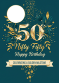 Load image into Gallery viewer, Milestone Birthday Magic - Custom Card — blank frame