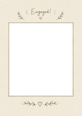 Load image into Gallery viewer, Engagement - Personalised Card — with punch holes