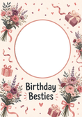 Load image into Gallery viewer, Birthdays - Personalised Card — with punch holes