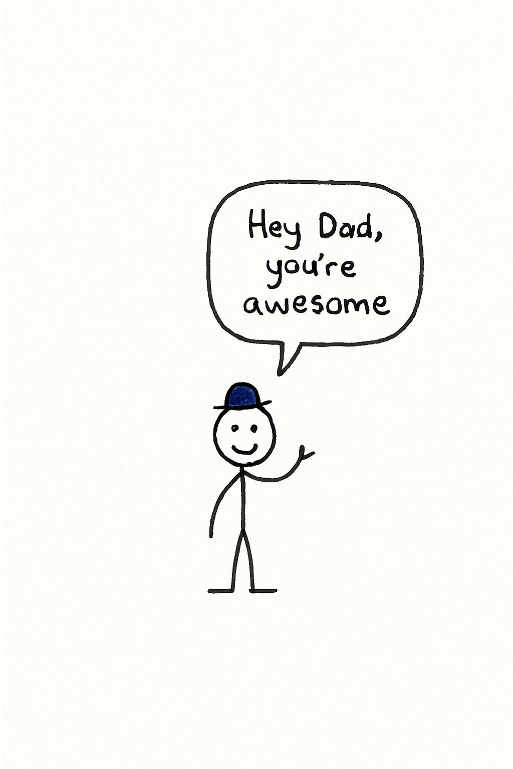 Father's Day - Personalised card