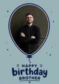 Load image into Gallery viewer, Birthdays - Personalised Card — with punch holes
