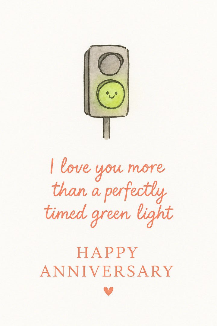 Anniversary Personalised Card