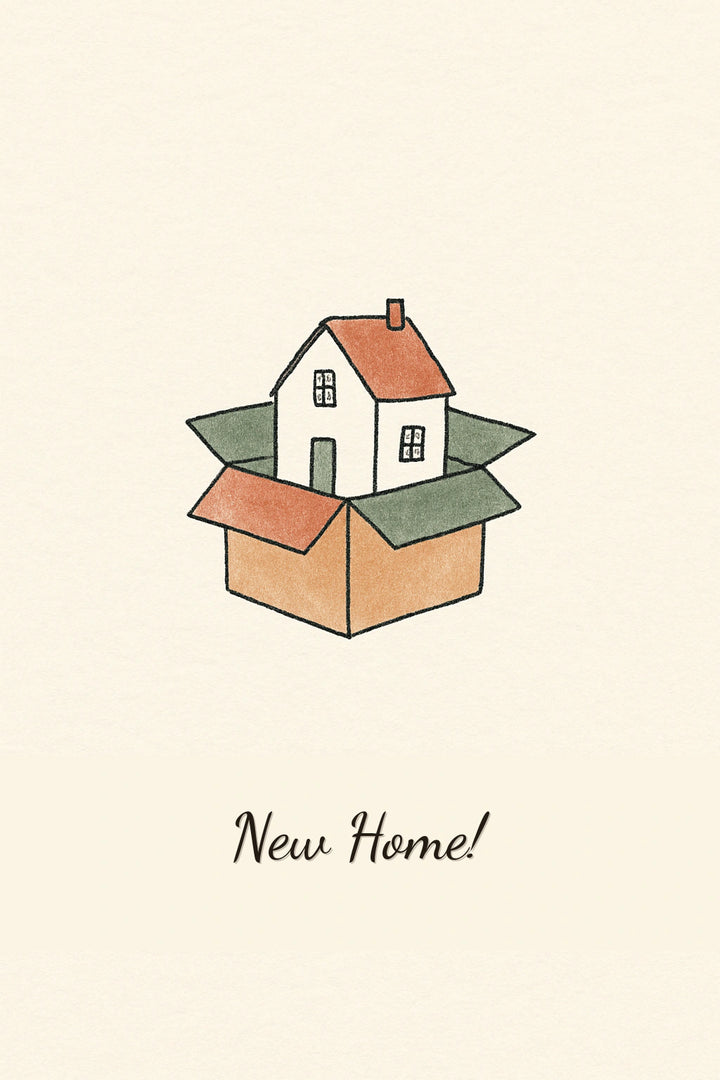 New home Personalised Card