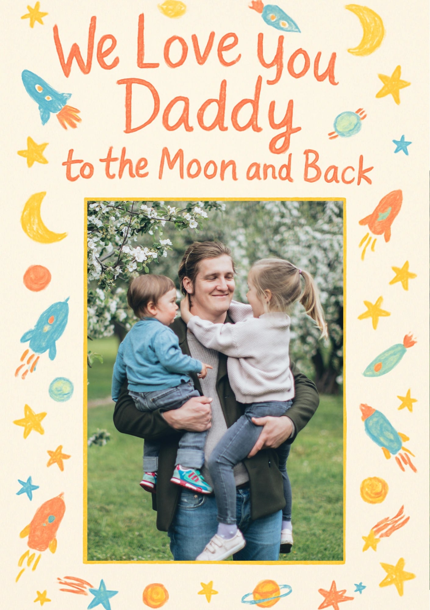 Father's Day - Personalised card