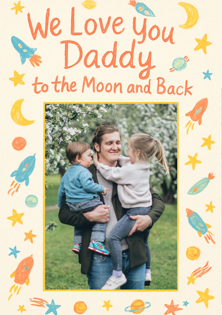Father's Day - Personalised card