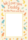Load image into Gallery viewer, Father's Day - Personalised card
