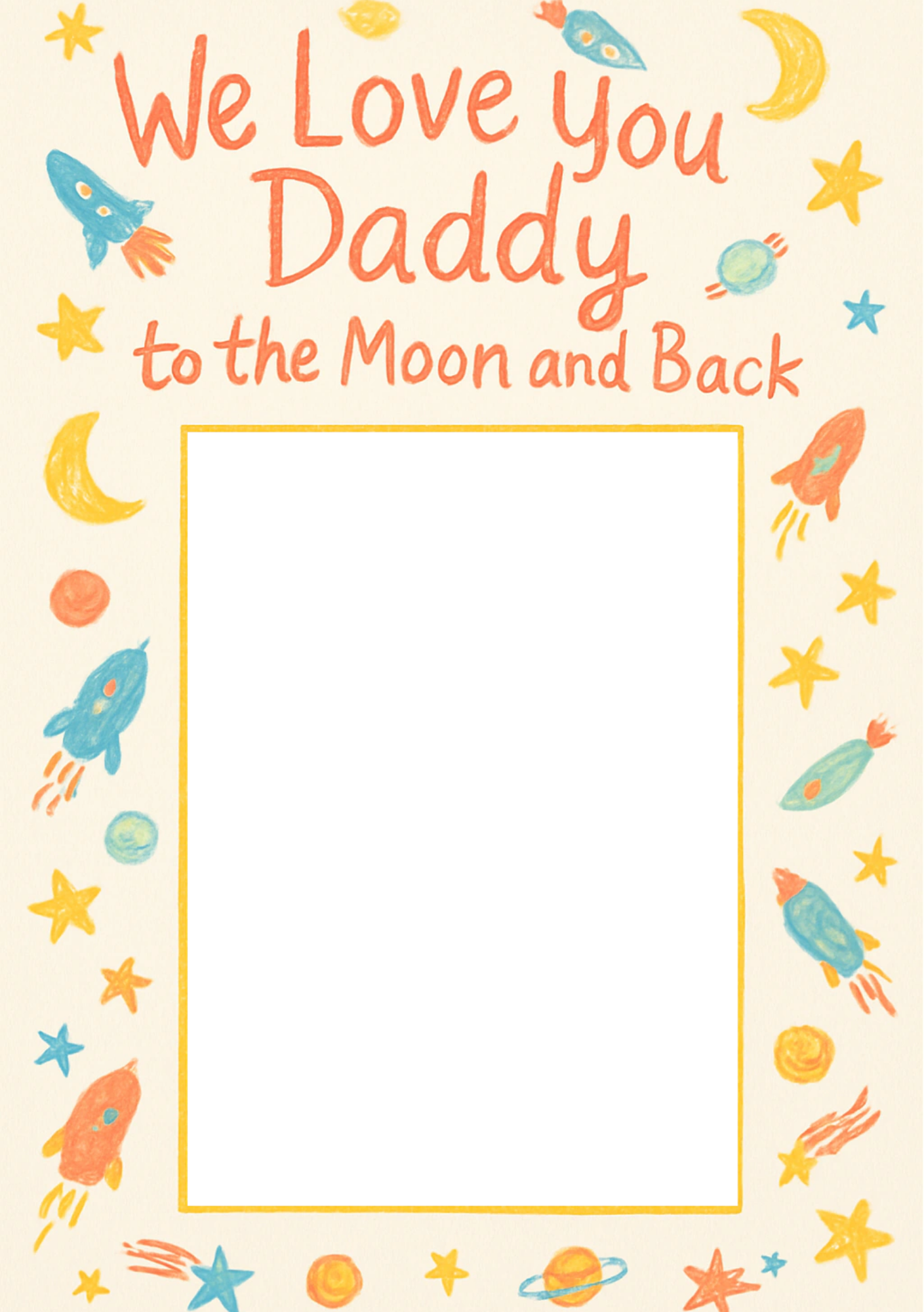 Father's Day - Personalised card