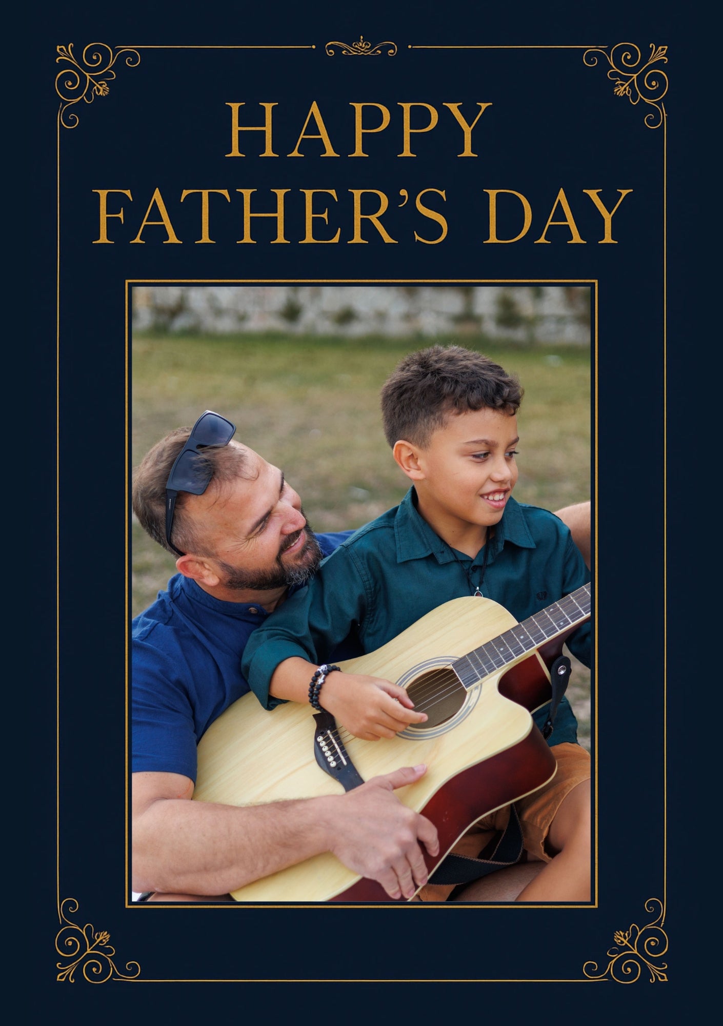 Father's Day - Personalised card