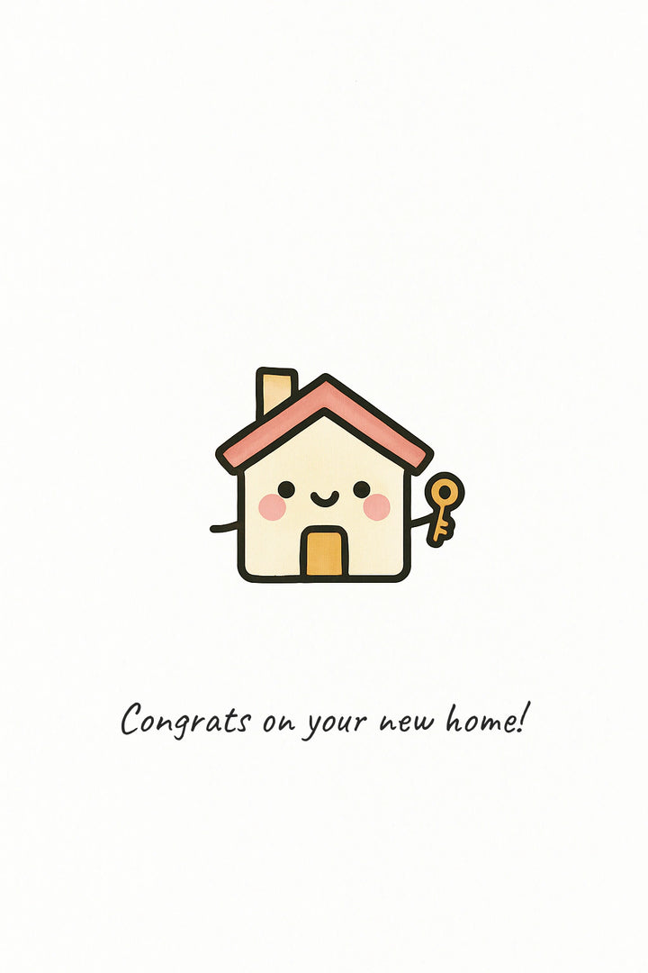 New home Personalised Card