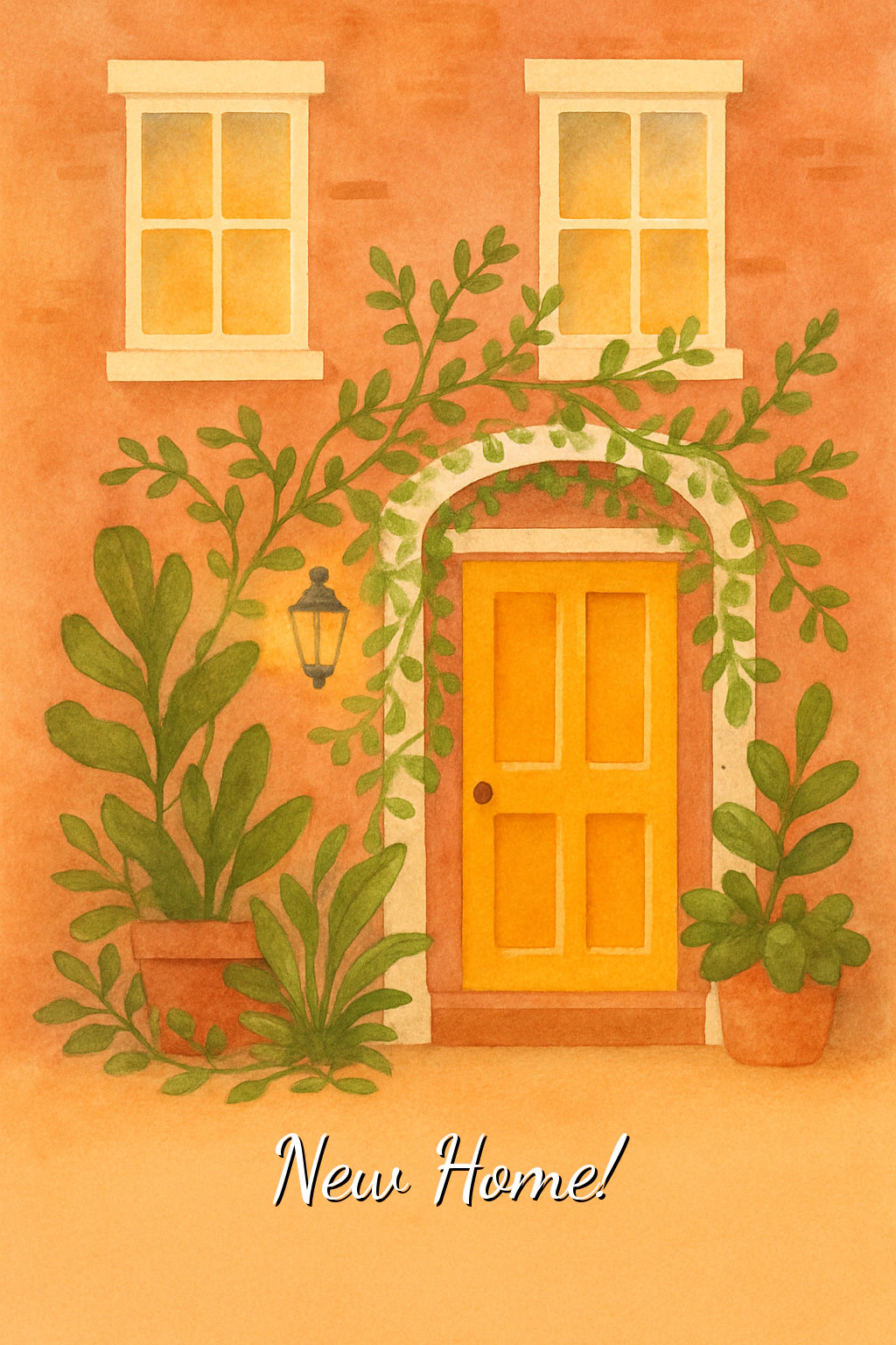 New home Personalised Card