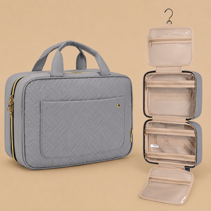 bagsmart Medium Size Hanging Toiletry Bag - Grey