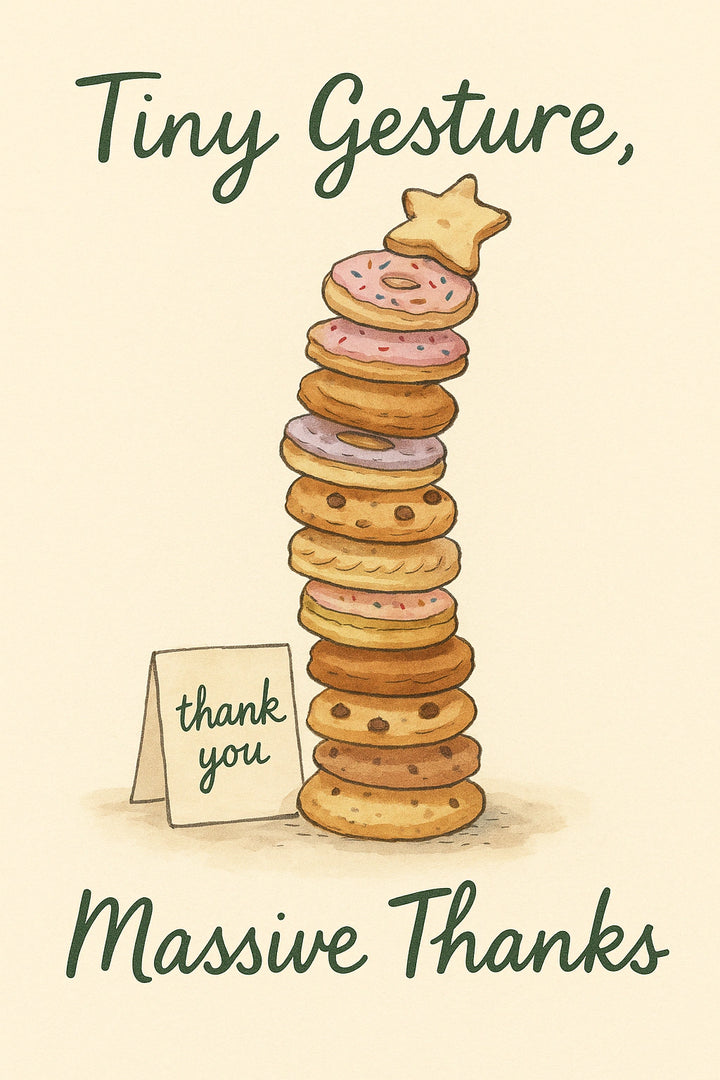 Thank You Personalised Card