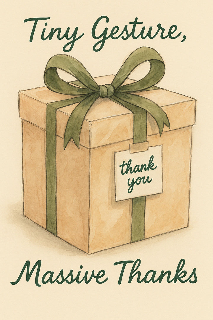 Thank You Personalised Card