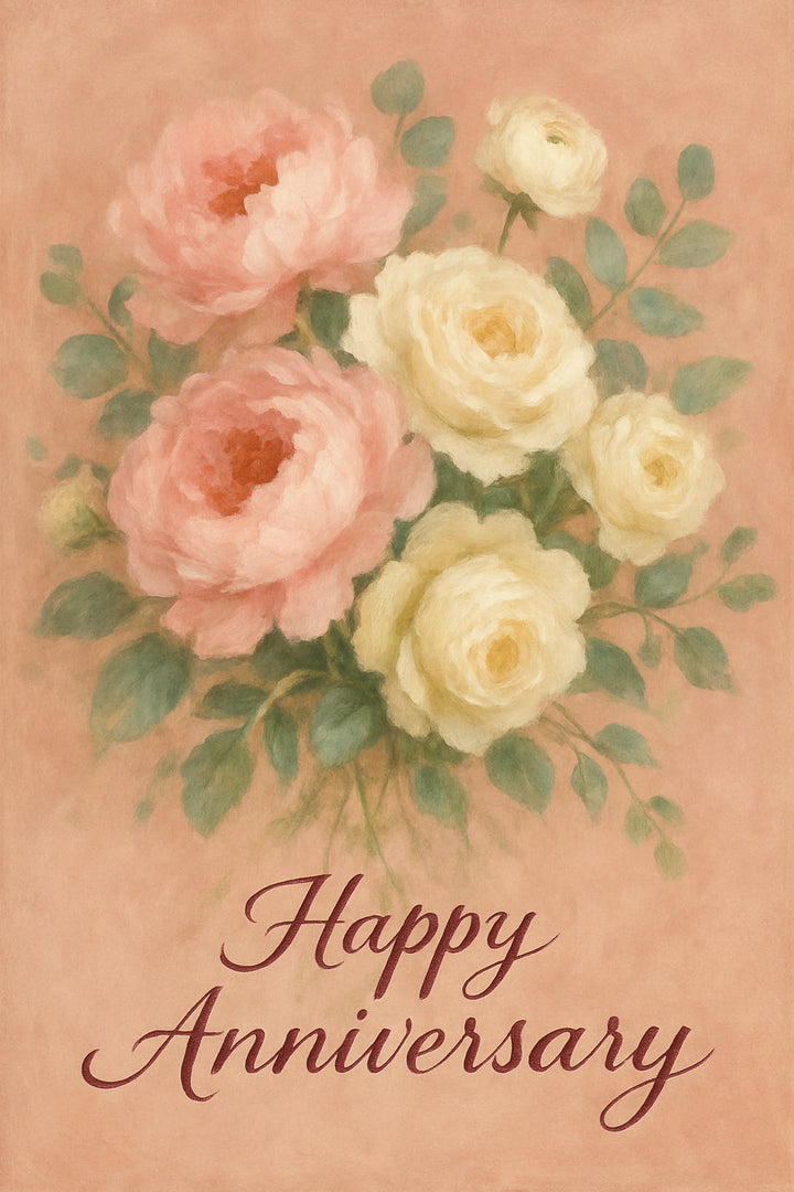 Anniversary Personalised Card