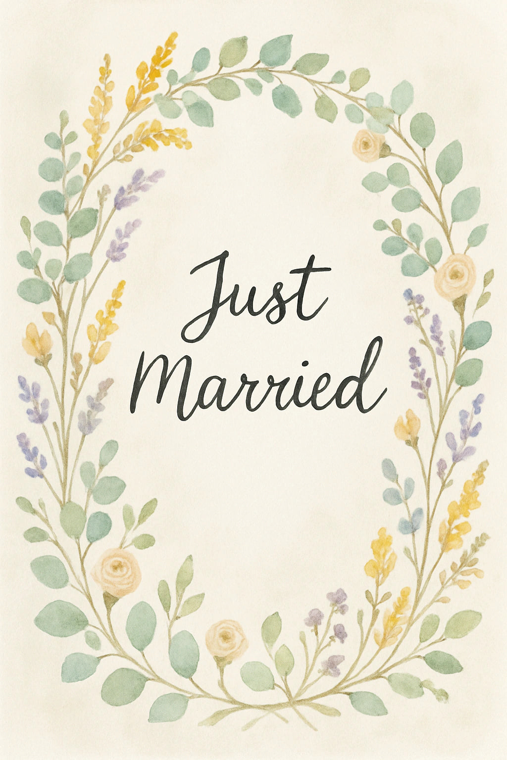 Wedding Personalised Card