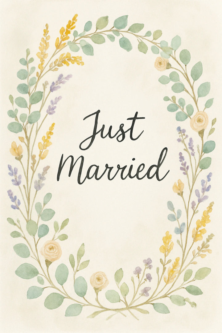 Wedding Personalised Card