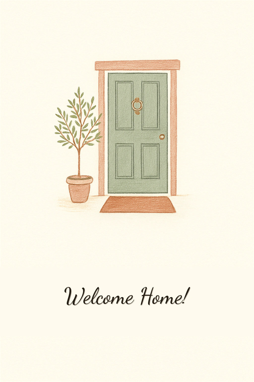 New home Personalised Card
