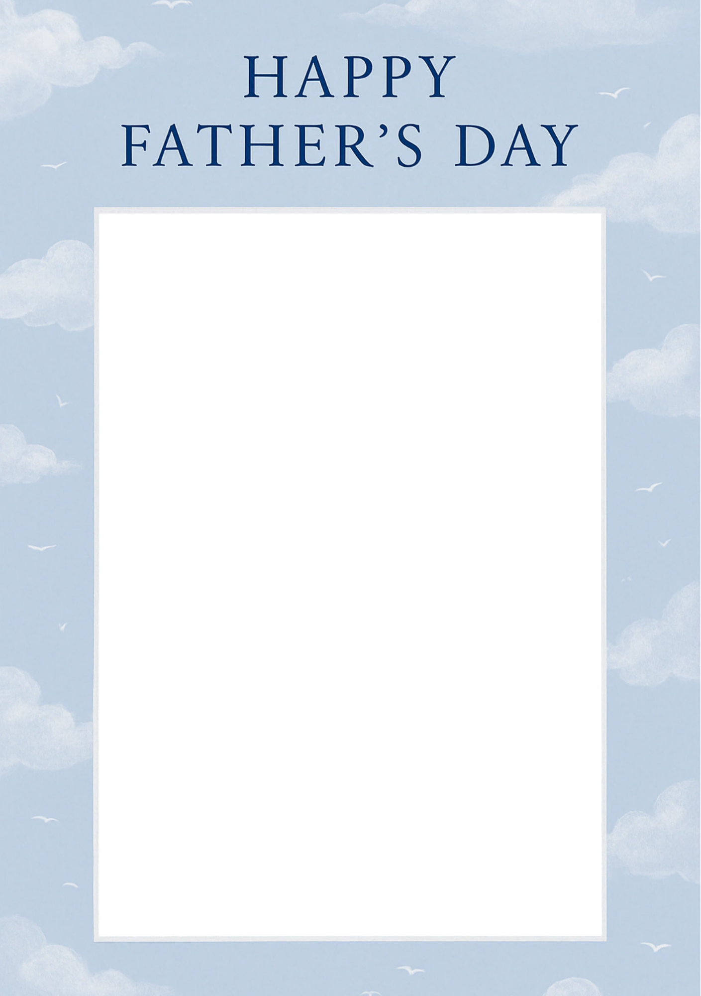 Father's Day - Personalised card