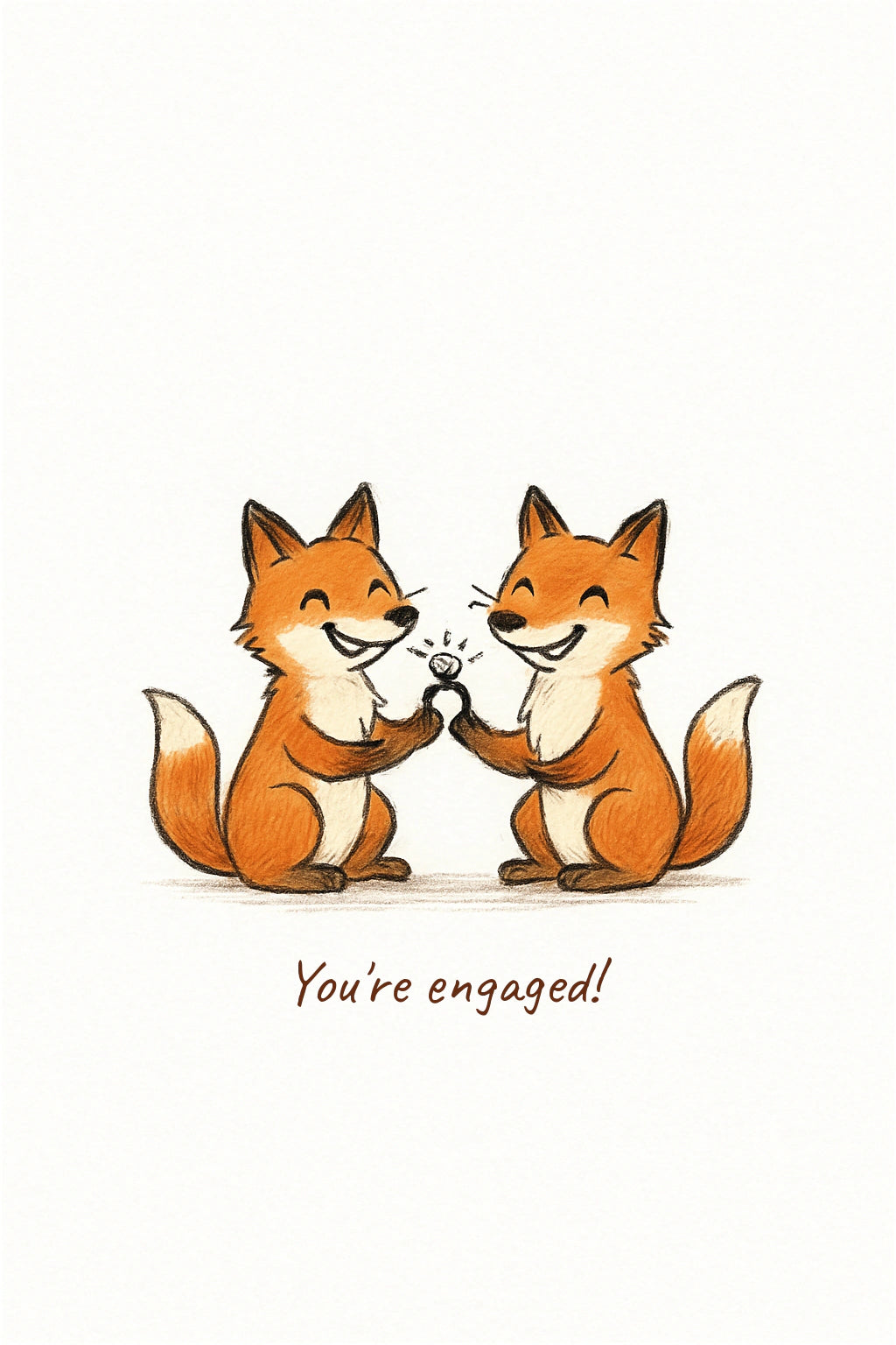 Engagement Personalised Card