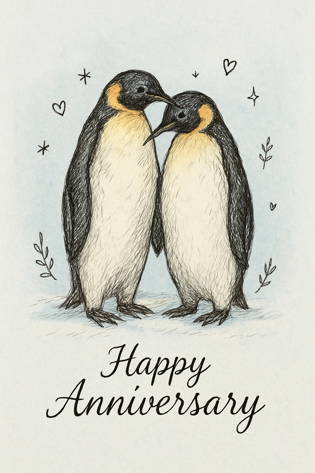 Anniversary Personalised Card