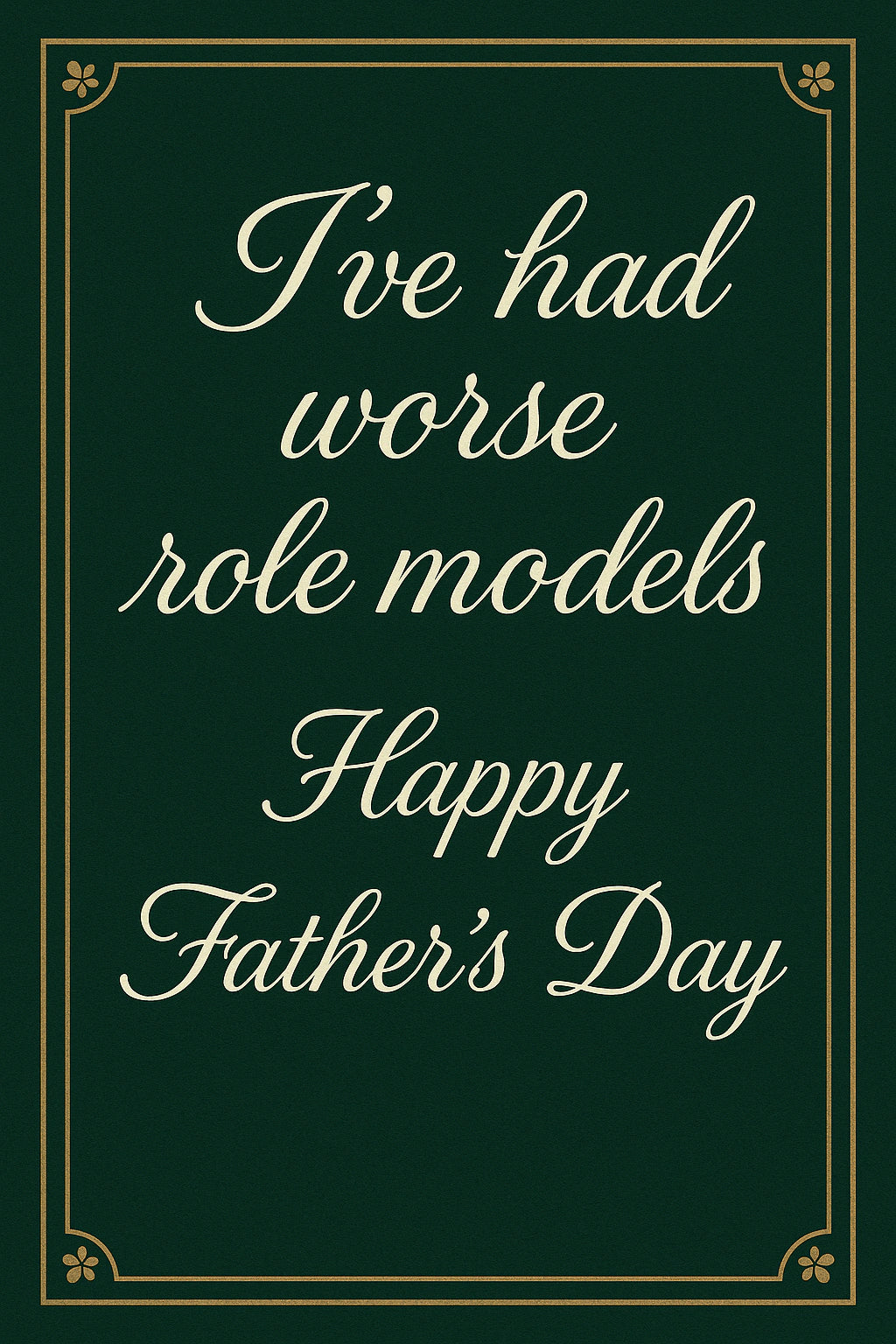 Father's Day - Personalised card
