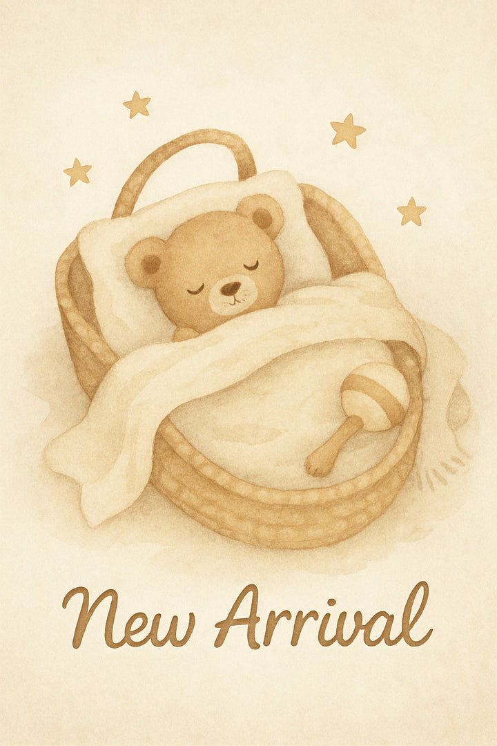 New Baby Personalised Card