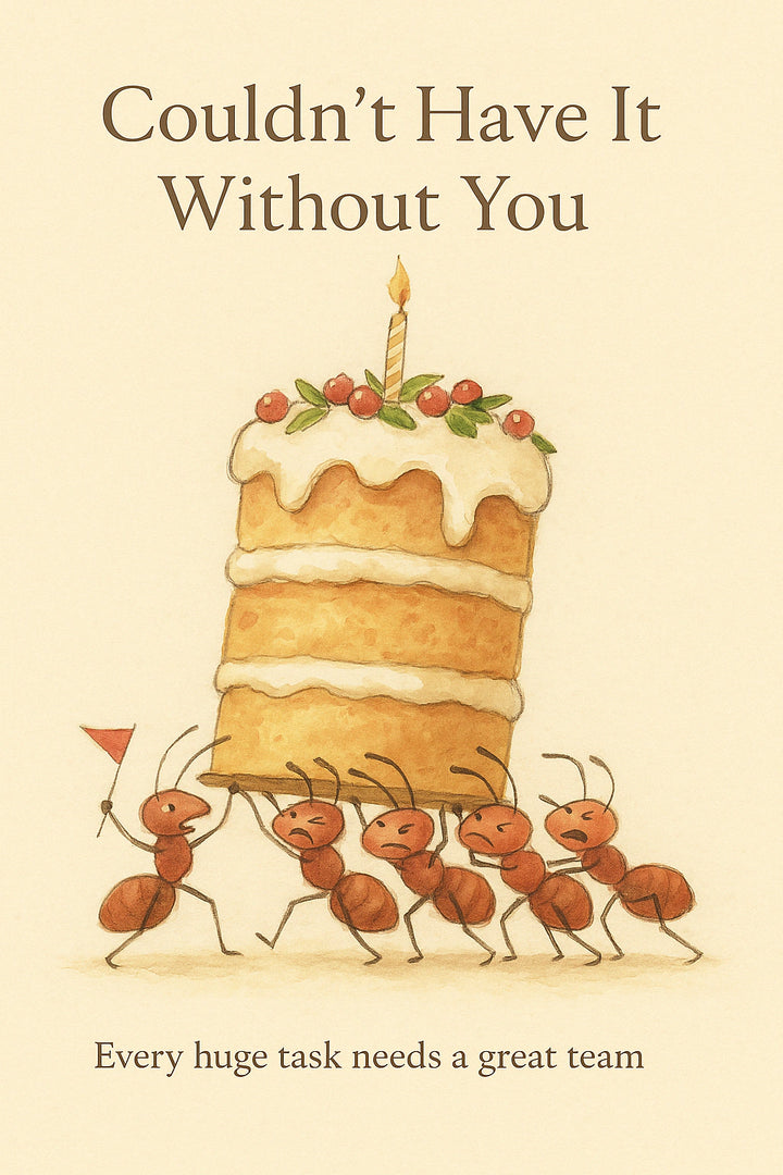 Thank You Personalised Card